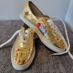 Vans Gold Sneakers Classic Low-Top Style